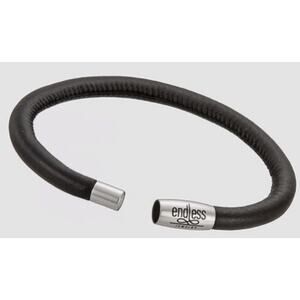 6/$25 NWT Endless Jewelry Collection Black Leather Bracelet